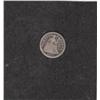 Image 1 : SEATED SILVER HALF DIME 1857 O