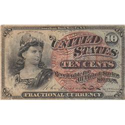 10 CENT FRACTIONAL CURRENCY