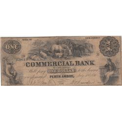 $1 OBSOLETE CURRENCY 1856 NEW JERSEY