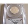 Image 1 : SILVER 2000 S PCGS PROOF 69 DCAM SILVER MARYLAND