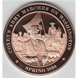 PROOF COXEY'S MARCH COMMEMORATIVE 1894