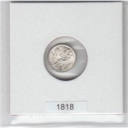 STERLING SILVER PROOF 1818 NORTHERN BOUNDARY TOKEN