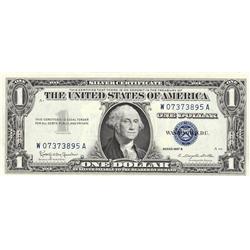 HIGH GRADE $1 SILVER CERTIFICATE 1957 b