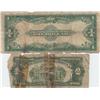 Image 2 : OLD UGLY CURRENCY $1 1923 $2 1928 RED SEAL