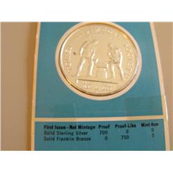 STERLING SILVER 1 OUNCE 1968 SAN DIEGO ONLY 700 MINTED