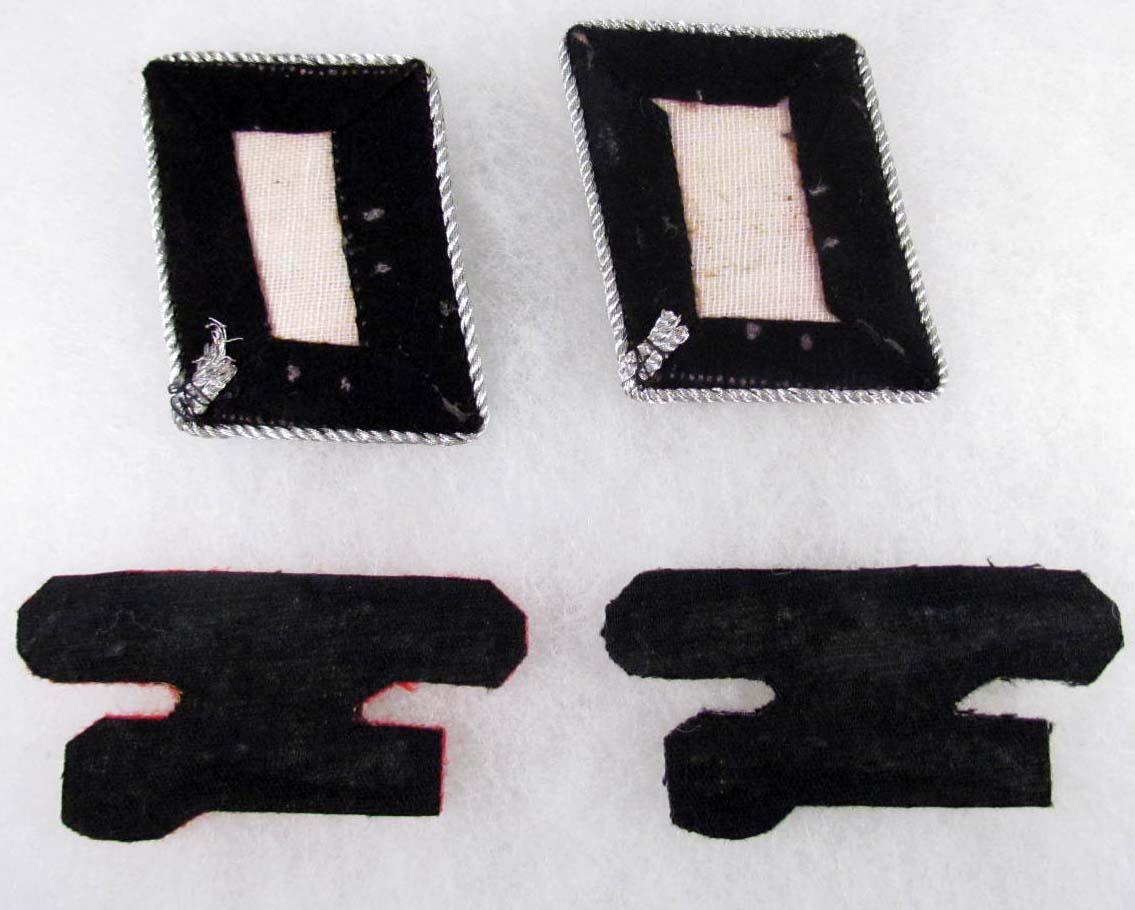 LOT OF 4 WW2 ITALIAN COLLAR TABS