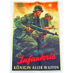 WW2 German Infantry Poster Infanterie