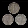 Image 2 : 1938P/D/S Mercury Dimes Hi Grade Set of 3 (COI-8430)