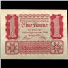 1922 Austria 1 Kronen Hi Grade (CUR-06308)