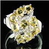 29.02ctw Citrine Sterling Ring (JEW-2889)