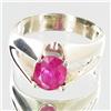 Image 1 : 26.48ctw Mozambique Ruby Sterling Ring (JEW-2733)