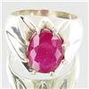 74.13ctw Mozambique Ruby Sterling Ring (JEW-2729)