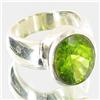 Image 2 : 75.82ctw Peridot Sterling Ring (JEW-2819)