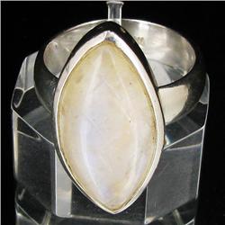 53.48ctw Moonstone Sterling Ring (JEW-2775)