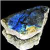 Image 1 : 305.80ct Labradorite Polished Slab Peacock Colors (GEM-30337)