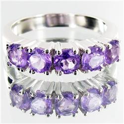 20.14ctw Amethyst Sterling Ring (JEW-2878)