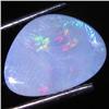 1.71ct Australian Black Opal Doublet Full Fire (GEM-31483)