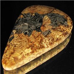 79.70ct Rare Spider Agate Cabochon (GEM-33117)