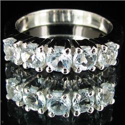 20.99ctw Blue Topaz Sterling Ring (JEW-2874)