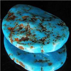 90.9ct Natural Turquoise Cabochon  (GEM-32680)