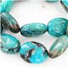 Image 2 : 250ct Turquoise Lg. Bead Strand 15" (JEW-3004)