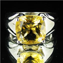 26.91ctw Citrine Sterling Ring (JEW-2899)