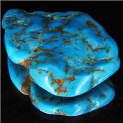 219.35ct Natural Turquoise Cabochon  (GEM-32682)