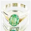 Image 1 : 20.54ctw Colombian Emerald Sterling Ring (JEW-2749)