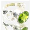 Image 2 : 54.48ctw Peridot Sterling Ring (JEW-2825)