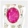Image 1 : 53.71ctw Mozambique Ruby Sterling Ring (JEW-2765)