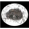 13.68ct Oval Top AAA White Silver Quartz (GEM-10042)
