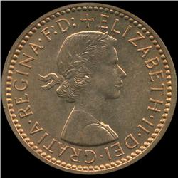 1955 Britian 1/4p MS64 (COI-8863)