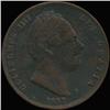 Image 1 : 1837 British William IV Halfpenny XF (COI-7197)