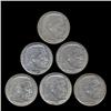 Image 1 : 1936A/D/E/F/G/J Nazi Germany 5 Mark Hi Grade 6 Pcs (COI-8203)