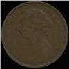 Image 1 : 1888 British Victoria Halfpenny VF (COI-7257)