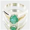 Image 1 : 23.84ctw Colombian Emerald Sterling Ring (JEW-2751)