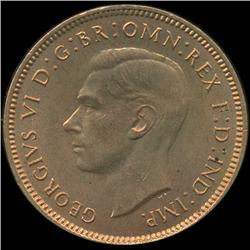 194 Britian 1/4p MS65/66 (COI-8851)