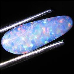 1.92ct Australian Black Opal Doublet Full Fire (GEM-31395)