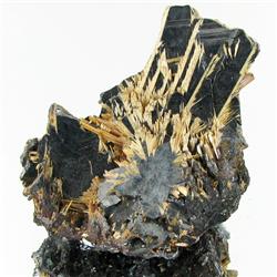 175ct Hematite With Rutile Crystals (MIN-000339)