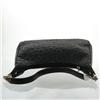 Image 3 : Ladies Black Ostrich Hide Skin Handbag  (ACT-022)