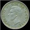 Image 1 : 1941 Britian 3p Silver XF/AU ERROR (COI-8821)