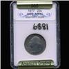 Image 3 : 1977 Washington 25c Quarter Coin Graded GEM (COI-6881)