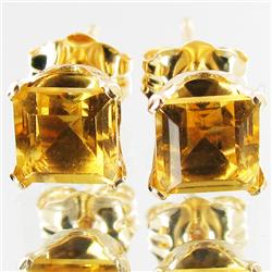 2.47ctw Citrine 10k Gold Earrings (JEW-2905)
