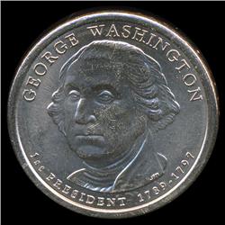 2007D GW $1 MS66+ Position B (COI-8686)