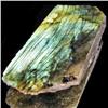 Image 1 : 344.55ct Labradorite Polished Slab Peacock Colors (GEM-30331)