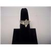 Image 3 : MAGNIFICENT 1.74 CARAT DIAMOND RING W/1.25 CT. CENTER MARQUIS DIAMOND, W/COA
