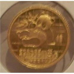 1/10 Chinese Gold Panda Coin