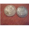 Image 1 : Two 1921 Silver Morgan Dollars