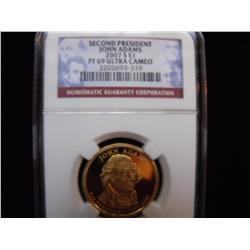 PROOF NGC 69 $1 PRESIDENTIAL