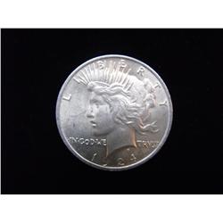 FLASHY $1 SILVER PEACE 1924 HIGH GRADE